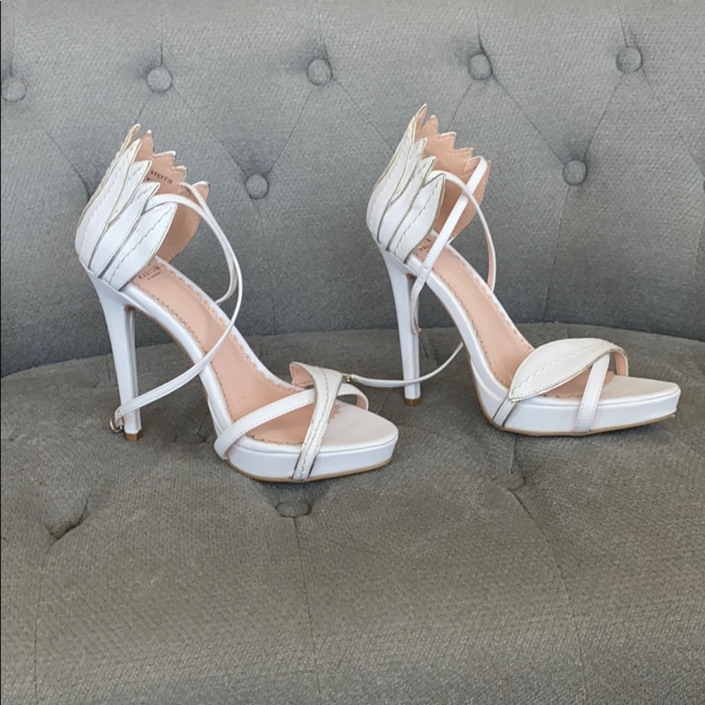 White Madison Sandals